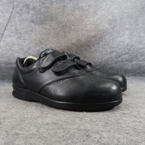 SAS Shoes Womens 10 Me Too Walking Sneaker Comfort Leather Double Strap Classic